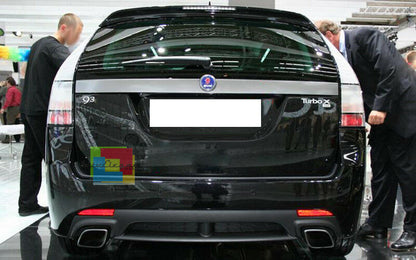 DIFFUSER FOR SAAB 93 9-3 FROM 2008+ REAR UNDER BUMPER TURBO X LOOK -