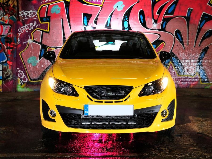 SEAT IBIZA 2008-2012 PARAURTI ANTERIORE LOOK CUPRA