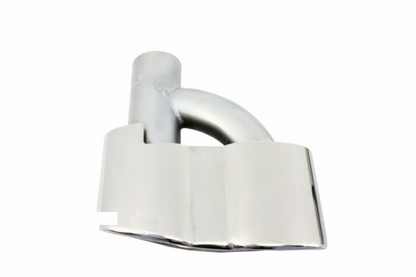 PARAURTI POSTERIORE A-DESIGN Mercedes CLASSE S W221 05-11 CON TERMINALI CROMATI IN ACCIAIO INOX