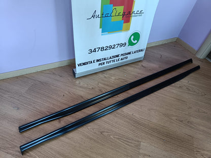 SIDE SKIRTS UNDER DOOR FOR VW GOLF 8 VIII 2019+ DESIGN GTI LOOK ABS 0264