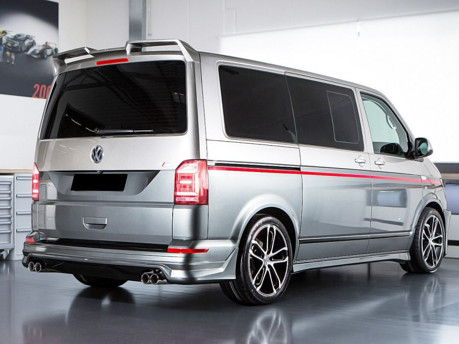 VW TRANSPORTER T6 SPOILER POSTERIORE SUL TETTO LOOK SPORTIVO