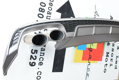 SOTTO PARAURTI AUDI A6 4G C7 2015-2018 DIFFUSORE POSTERIORE S6 & TERMINALI