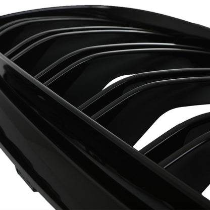 GRIGLIA RENO DOPPIA BARRA NERA LUCIDA PER BMW SERIE 2 F45 F46 GT