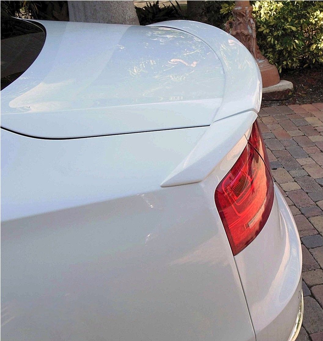 REAR BONNET SPOILER FOR AUDI A8 D4 2009-2014 TUNING LOOK