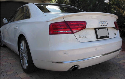 REAR BONNET SPOILER FOR AUDI A8 D4 2009-2014 TUNING LOOK