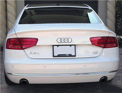 REAR BONNET SPOILER FOR AUDI A8 D4 2009-2014 TUNING LOOK