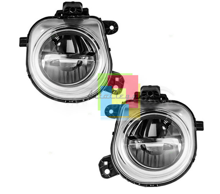BMW X3 F25 COPPIA FARETTI FENDINEBBIA FULL LED 6000K BIANCO CAMBUS NO AVARIA AUTOELEGANCERICAMBI