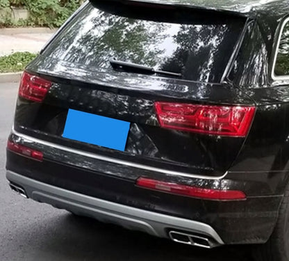 CORNICI TERMINALI CROMATE AUDI Q7 4M 2015- ADESIVI SOLO ESTETICA AUTOELEGANCERICAMBI