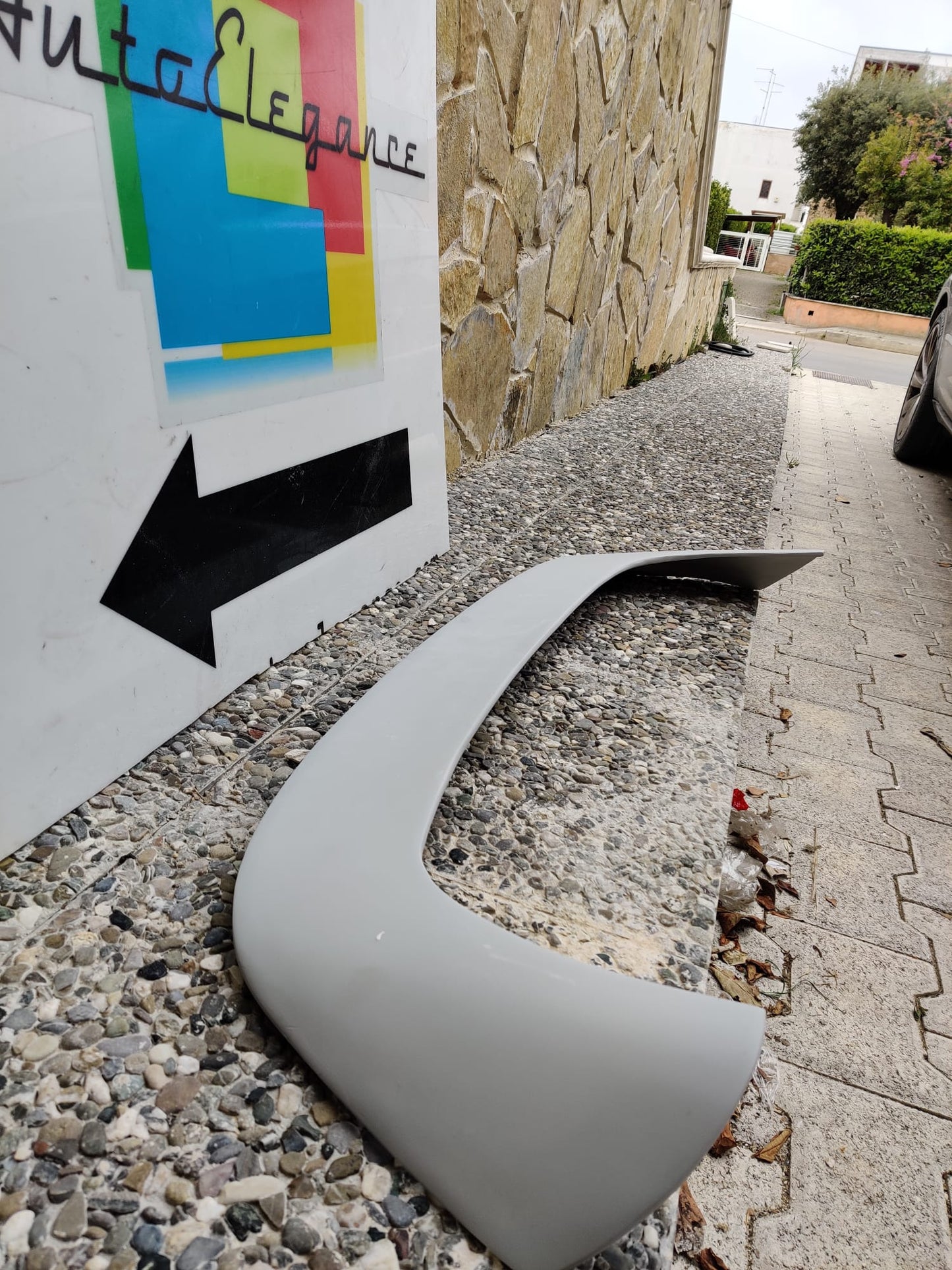 RENAULT MEGANE 4 IV 2015-2021 SPOILER POSTERIORE SUL TETTO ABS LOOK SPORTIVO