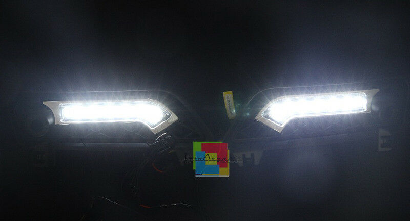GRIGLIE INFERIORI LUCI DIURNE LED DAYTIME PER BMW X3 F25 2010-2014 LOOK SPORTIVO