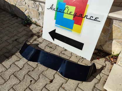 ALETTONE PER RENAULT CLIO 4 IV STANDARD 2012-2018 SPOILER TETTO NERO LUCIDO AUTOELEGANCERICAMBI