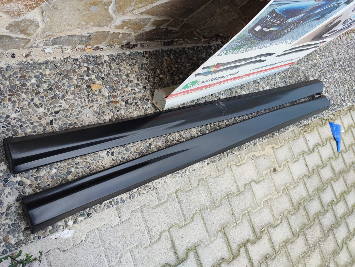 SIDE SKIRTS VW GOLF 7 &amp; 7.5 2012-2019 VII ABS SPORT LOOK ABS 0139