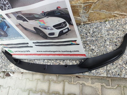 SPLITTER SOTTO PARAURTI ANTERIORE BMW SERIE 5 F10 F11 NERO OPACO M LAMA 0133