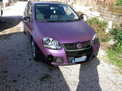 VW GOLF 5 MK5 V 2003-2008 FARI ANTERIORI LOOK GTI FANALI CON POSIZIONE LED .-