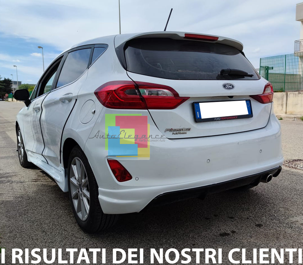 FORD FIESTA VII 2018+ MINIGONNE LATERALI LOOK SOTTO PORTA ZETEC ST IN ABS
