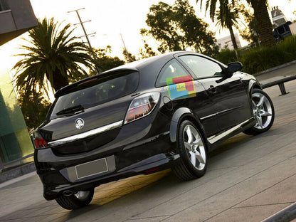 OPEL ASTRA H 05-10 GTC 3 DOORS UNDER BUMPER SPOILER DIFFUSER OPC LOOK