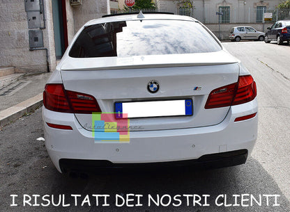 SPOILER POSTERIORE SUL COFANO DESIGN M5 - BMW SERIE 5 F10 BERLINA 2010-2017 .-