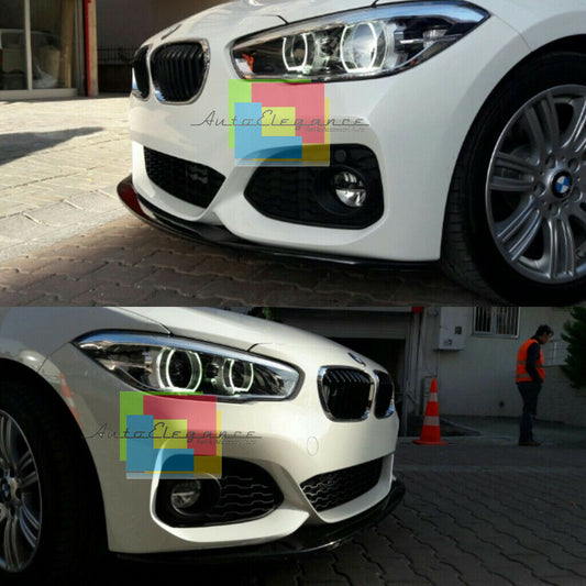 BMW SERIE 1 F20 F21 2015+ LIP SPOILER SOTTO PARAURTI ANTERIORE .- AUTOELEGANCERICAMBI