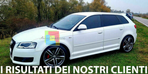SIDE SKIRTS AUDI A3 8P 2005-2012 SPORTBACK LOOK SLINE UNDER DOOR ABS 