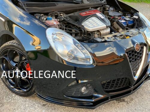 SPLITTER FOR ALFA ROMEO GIULIETTA 2010+ LIP SPOILER UNDER FRONT BUMPER ABS