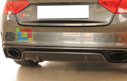 AUDI A5 COUPE 2007-2011 SPOILER DIFFUSORE RS5 POSTERIORE SOLO PER PARAURTI SLINE AUTOELEGANCERICAMBI