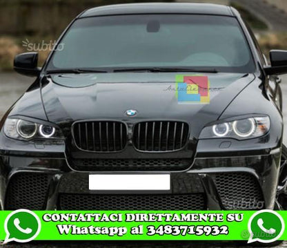 Bmw x6 e71 2008-2011 palpebre fari anteriori AUTOELEGANCERICAMBI