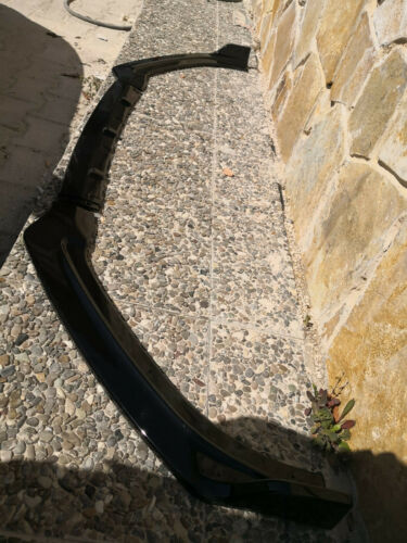 AUDI A6 4G C7 2015-2018 SPOILER SOTTO PARAURTI ANTERIORE LOOK RS6 SPLITTER NERO AUTOELEGANCERICAMBI