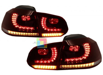 FARI POSTERIORI LOOK R20 FULL LED VW GOLF 6 VI 2008-2012 FANALI FRECCIA LED