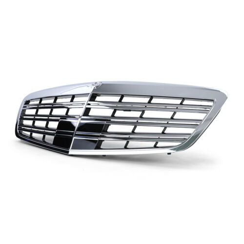 Chrome Sport Radiator Grille for Mercedes S-Class W221 without Distronic 09-13 