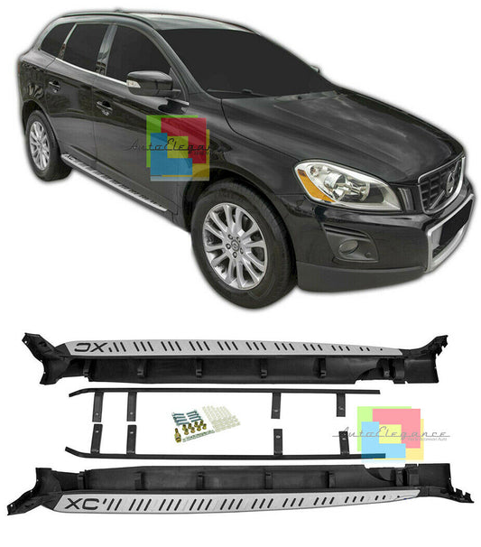 PEDANE LATERALI VOLVO XC60 I 2008-2014 SOTTO PORTA ANTISCIVOLO