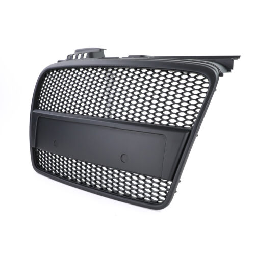 Black honeycomb sports grille for Audi A4 B7 04-07 + Cabrio