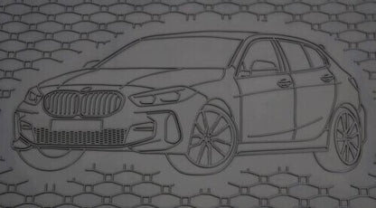 Rivestimento del bagagliaio per BMW Serie 1 F40 2019- rivestimento del bagagliai