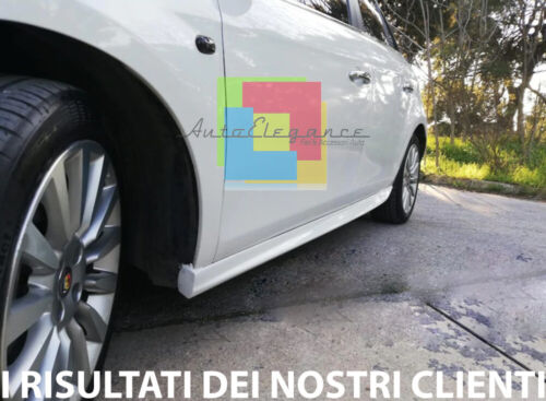 SIDE SKIRTS FIAT BRAVO II SPOILER UNDER DOOR SPORT LOOK IN ABS ..- 