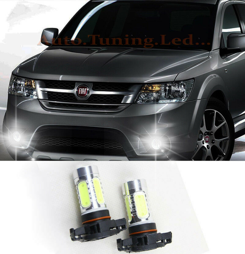 COPPIA LAMPADE FENDINEBBIA PSX24W LED CREE COB CANBUS FIAT FREEMONT AUTOELEGANCERICAMBI