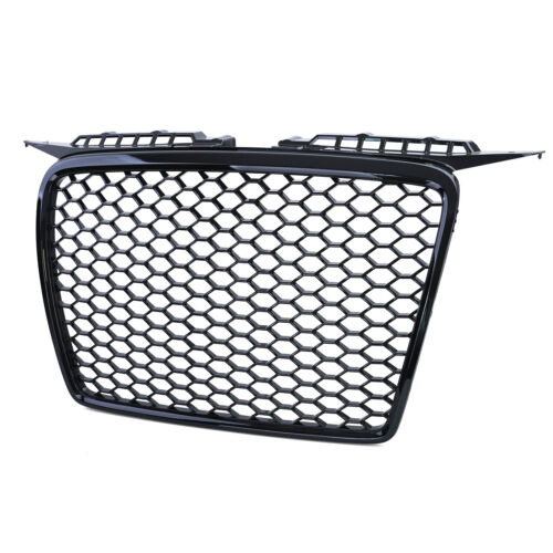 Gloss Black Honeycomb Grille Sports Radiator Grille Suitable for Audi A3 8P 05-08