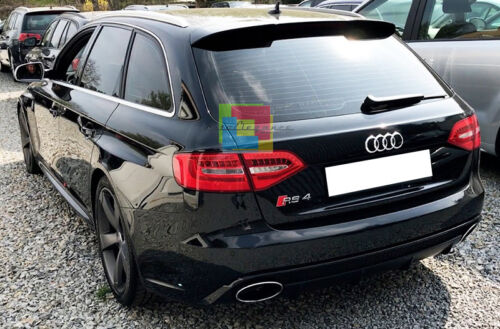 AUDI A4 B8 8K AVANT 2008-2014 SPOILER SUL TETTO LOOK RS4 ALETTONE POSTERIORE AUTOELEGANCERICAMBI