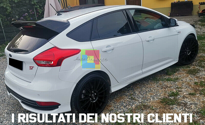 FORD FOCUS III MK3 5 PORTE 2011-2016 SPOILER POSTERIORE SUL TETTO LOOK RS .-.