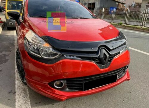 RENAULT CLIO 4 2012-2015 ABS FRONT BUMPER BLADE SPLITTER LOOK RS