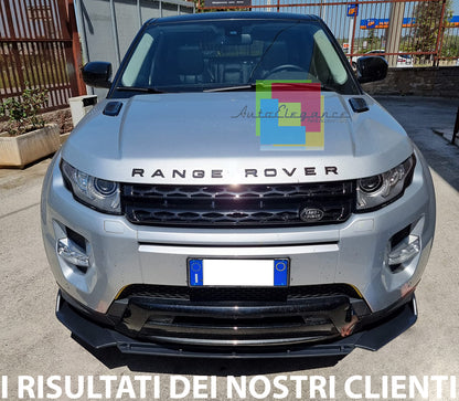 FRONT BUMPER SPOILER RANGE ROVER EVOQUE 2011-2015 ABS SPLITTER BLADE