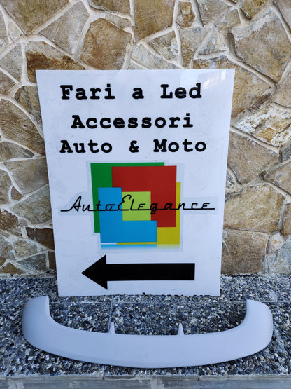 OPEL CORSA E 2014 A 2019 5 PORTE ALETTONE LOOK OPC SPOILER POSTERIORE TETTO