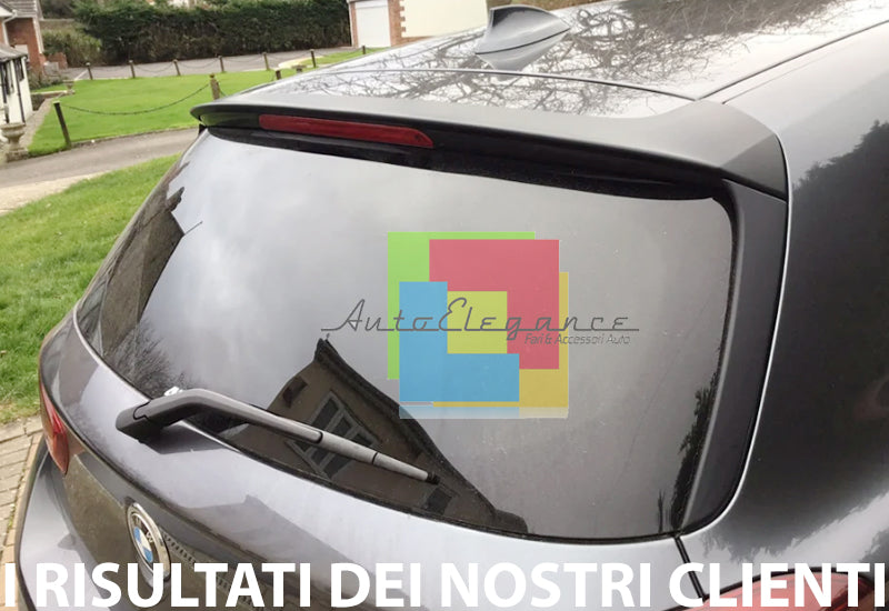SPOILER TETTO POSTERIORE BMW SERIE 1 F20 2011-2019 M SPORT CON DEFLETTORI