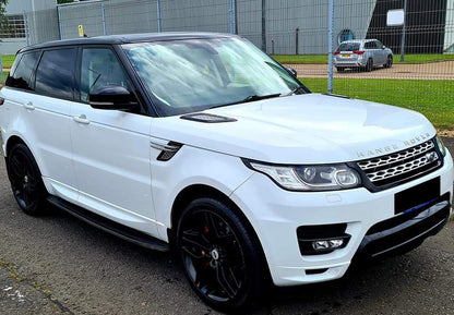 PEDANE LATERALI RANGE ROVER SPORT 2013+ SOTTOPORTA IN ALLUMINIO / ABS