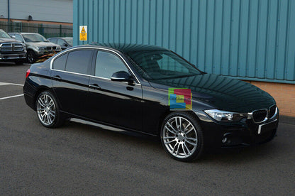 CORNICE FINESTRINI CROMATA BMW SERIE 3 F30 2011-2015 BERLINA MODANATURE ADESIVE AUTOELEGANCERICAMBI
