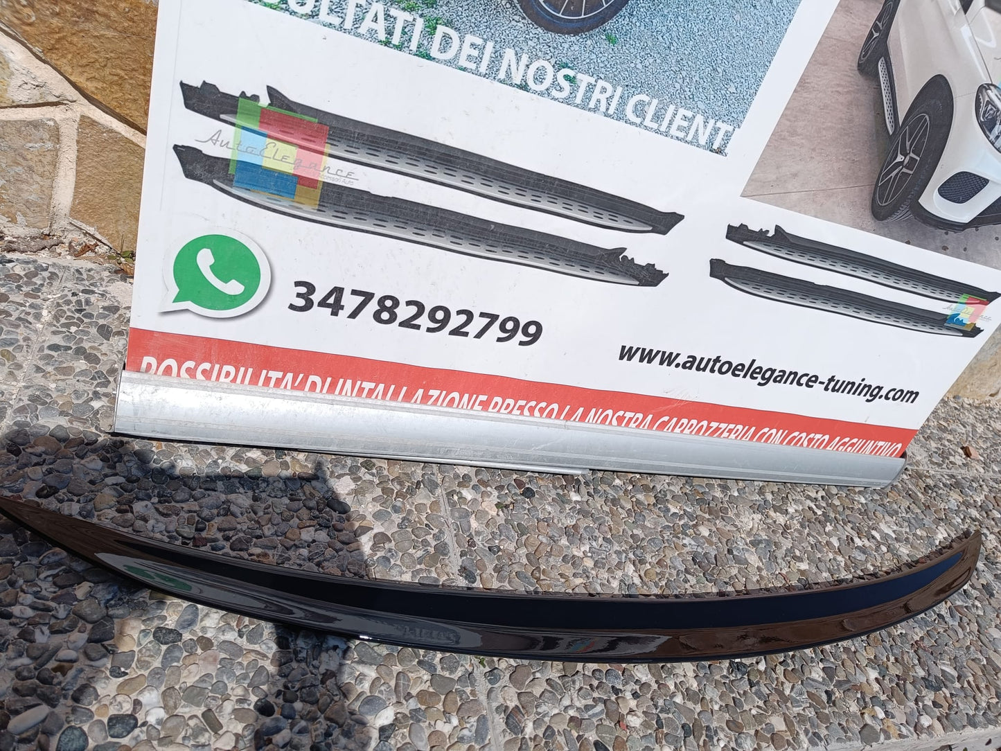 REAR HOOD SPOILER MERCEDES GLE C167 2019+ COUPE LOOK AMG