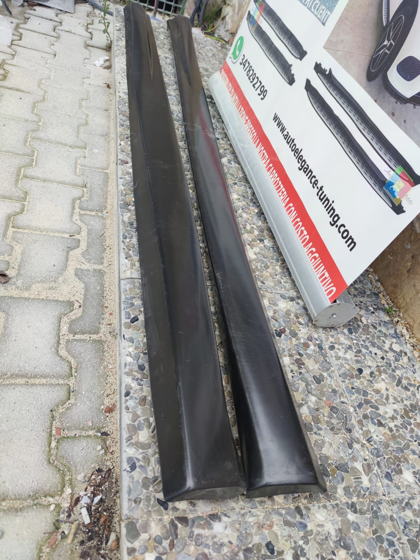 SIDE SKIRTS VW GOLF 7 &amp; 7.5 2012-2019 VII ABS SPORT LOOK ABS 0139