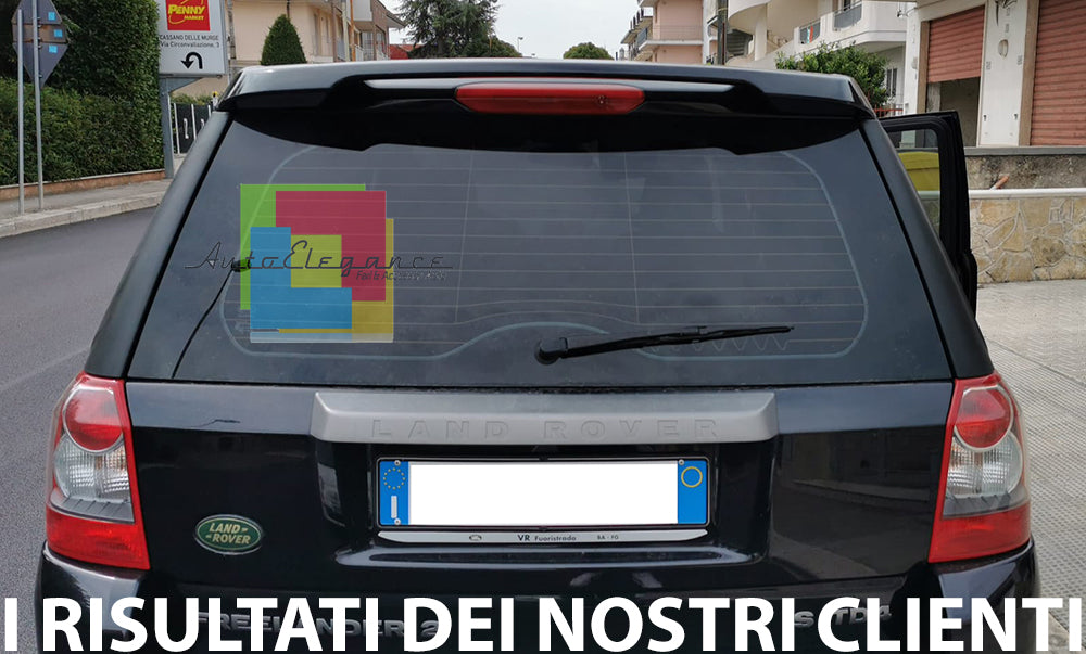 LAND ROVER FREELANDER II 2007-2015 SPOILER SUL TETTO POSTERIORE IN ABS - PLASTIC