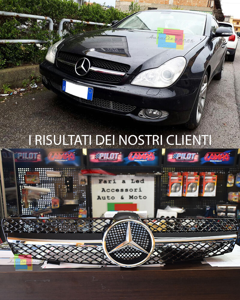 GRIGLIA ANTERIORE MERCEDES CLASSE CLS W219 2004-2008 DESIGN AMG