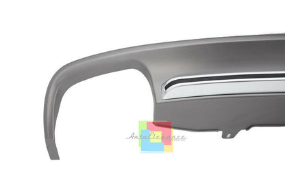 SOTTO PARAURTI PER AUDI A6 4G C7 2010-2014 DIFFUSORE POSTERIORE DESIGN S6 -.-