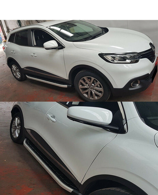 SIDE STEPS RENAULT KADJAR 2015+ UNDER DOOR NON-SLIP