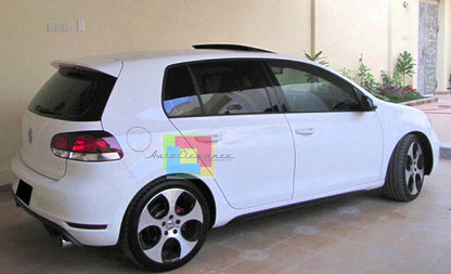 MINIGONNE LATERALI VW GOLF 6 2008-2012 - SPOILER SOTTOPORTA LOOK GTI -